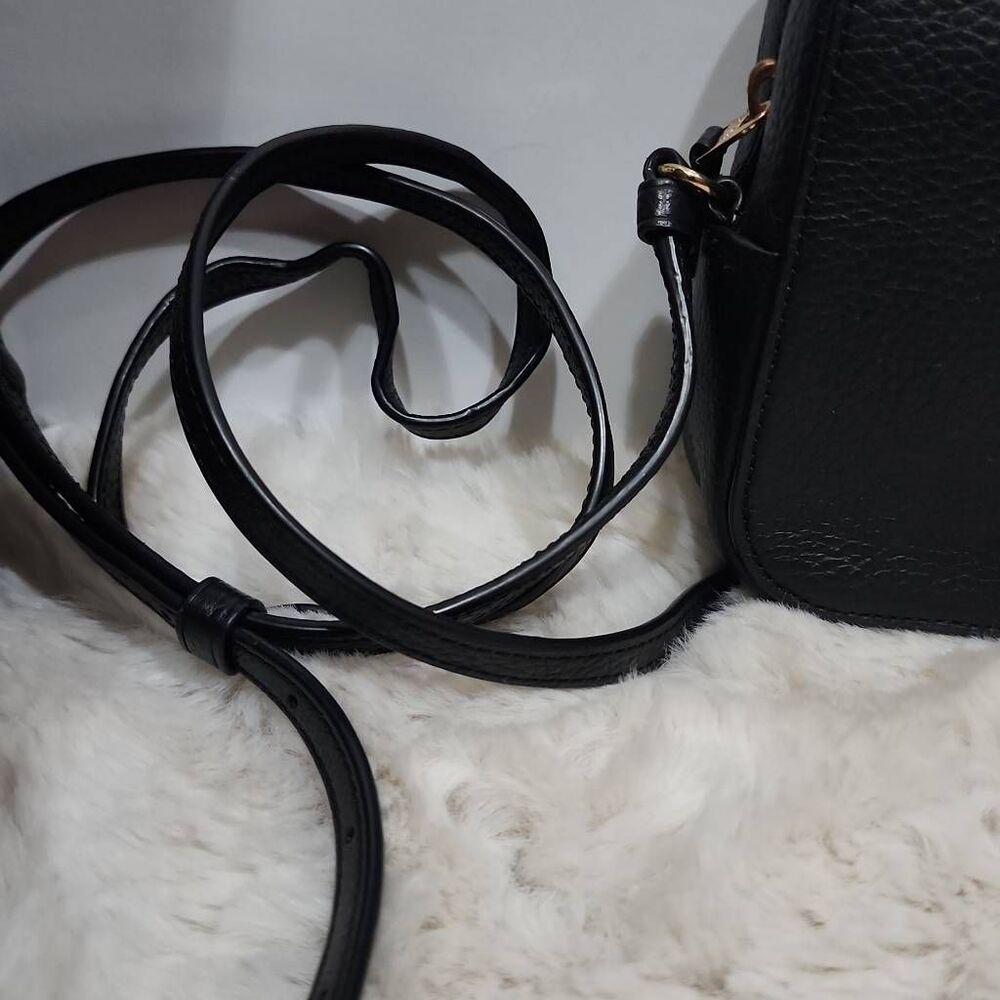 Coach Mini Jamie Camera Bag crafted from refined pebble leather Black - Picture 9 of 10